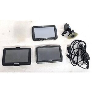 Lot of 3 Car GPS Units – Untested – Garmin nüvi 50LM, TomTom XXL, Magellan 5045L